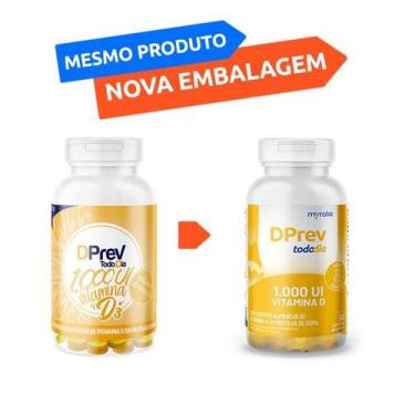 Imagem de Vitamina D Colecalciferol DPrev Todo Dia 1.000 UI Abacaxi com 30 Gomas