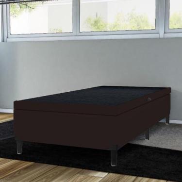 Imagem de Base Box Bau solteiro Itaflex 0,88x1,88x0,44, Marrom