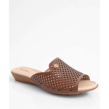 Imagem de Tamanco Feminino Salto Grosso Modare Marrom-18191, Marrom, 35