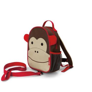 Imagem de Mini Mochila Com Guia Skip Hop Zoo Macaco