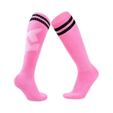 Imagem de Meias De Futebol, Softball E Baseball Respiráveis Até O Joelho Para Cr