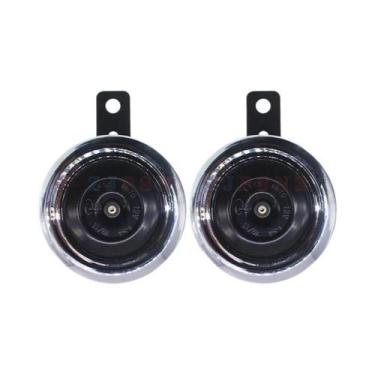 Imagem de Buzina Super Alta E Impermeável 12V 110/105db Para Moto, E-bike, Scoot