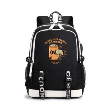 Imagem de Mochila My Heros Academias Bakugous Katsukis Cartoon Kids - yiweisai