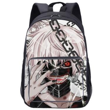 Imagem de Mochila escolar Tokyos Ghouls Anime para crianças - yiweisai