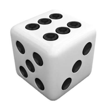 Imagem de Jogo De Dado 18mm (1,8cm) Euclides Jordão - 1 Unidade
