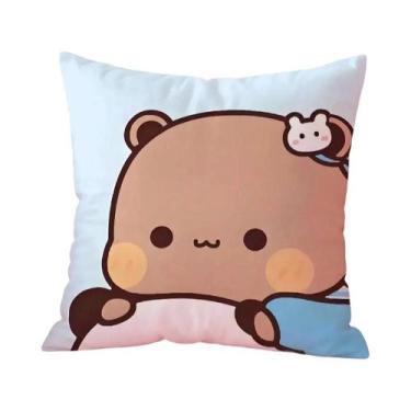 Imagem de Capa De Almofada Bubu Dudu Com Estampa Estampada Para Sala De Estar, C