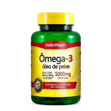 Imagem de Ômega 3 1000mg (120 caps) - Padrão: Único - MaxiNutri