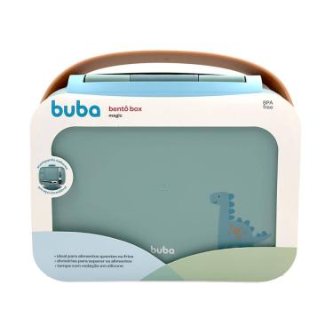 Imagem de Lancheira Bentô Box Magic Buba com Divisórias Dino