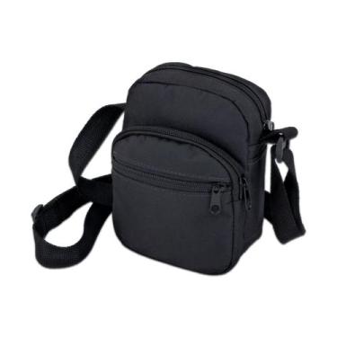 Imagem de Shoulder Bag Unissex Resistente Tiracolo Bolsa Transversal  Compacta e