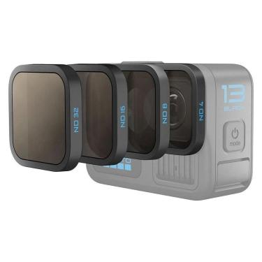 Imagem de Kit de Filtros HB-Series ND4 / ND8 / ND16 / ND32 para GoPro Hero 13 Black - Preto - Unissex - Único-Unissex