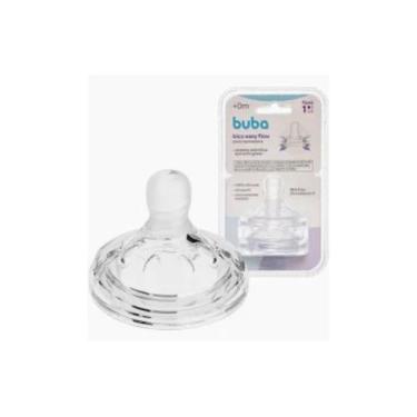 Imagem de Bico p/ Mamadeira Easy Flow Anticólica Fluxo 1 2 unidades - Buba