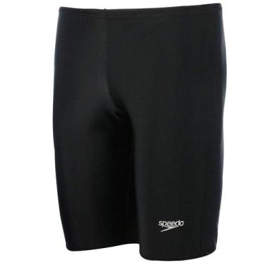 Imagem de Bermuda Natação Speedo Xtra Life Lycra Esportes Aquáticos, Preto, GG
