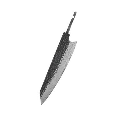 Imagem de Conjunto De Facas De Cozinha DIY: Lâmina Bruta De Aço Damasco Com Núcl