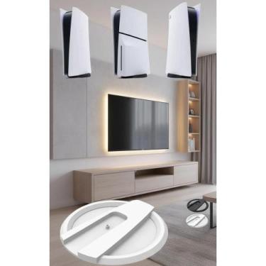 Imagem de Base Vertical PS5 Branco: Segurança e Estilo - Congratulations Store