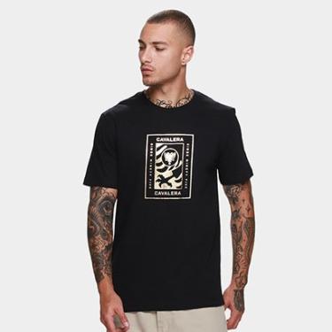 Imagem de Camiseta Cavalera Indie Eagle Card Masculina-Masculino