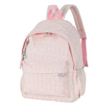 Imagem de Mochila Luara Juvenil Média Laise Floral By Up4you-Feminino