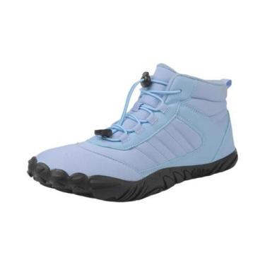 Imagem de Botas De Neve Unissex Impermeáveis Para Inverno, Forradas Com Algodão 