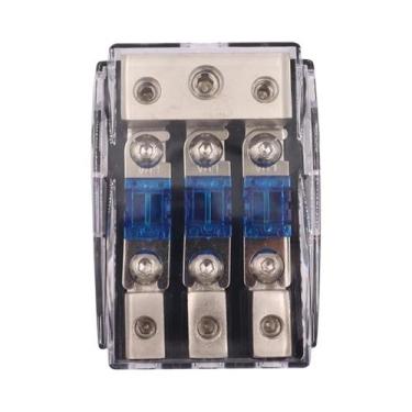 Imagem de Suporte De Fusível ANL De 60 Amp Para Áudio Automotivo Em Liga De Alum