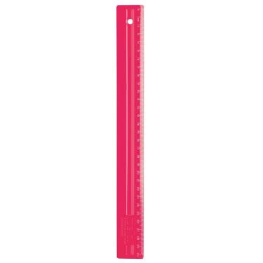Imagem de Régua Escolar Dello Full Collor Pink 30cm
