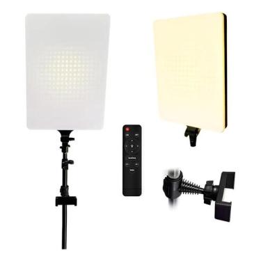 Imagem de Ring Light Iluminador Led Foto Profissional 50cm Tripé 210cm - Congrat