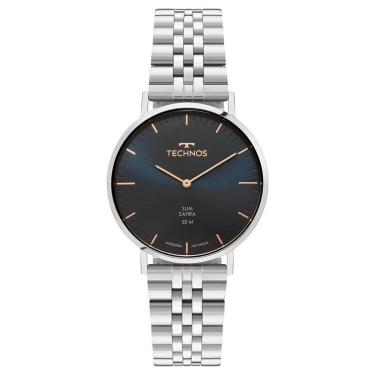 Imagem de Relógio Technos Masculino Slim Prata - 2025LUH/1A-Masculino