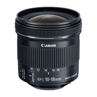 Imagem de Lente Canon EF-S, 10-18mm, F/4.5-5.6 IS, STM