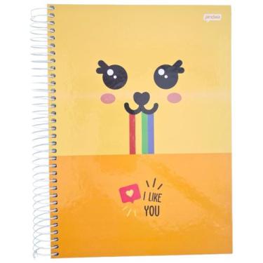 Imagem de Caderno Universitário 12x1 Le Criativa 192 Folhas Jandaia, Y Like You