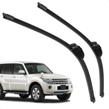 Imagem de Par Palheta Dianteira Limpadora de Para-brisa Pajero Full 2006 a 2009 