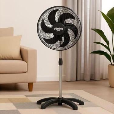 Imagem de Ventilador de Coluna Dômina 50cm com 6 Pás Oscilante Dômina Resistente