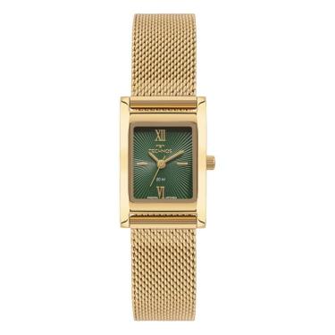 Imagem de Relógio TECHNOS feminino analógico verde dourado 2035NDE/1V