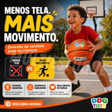 Imagem de Bola De Basquete Infantil Texturizada Para Esporte - DDG