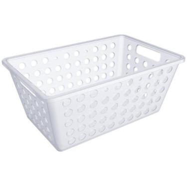 Imagem de Cesta Organizadora Coza One 4,4 Litros 28,8 x 19,1 x 12,3 cm Natural