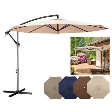 Imagem de Ombrelone Lateral Suspenso 3m Kauai Guarda Sol Piscina Jardim - AMZ