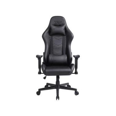 Imagem de Cadeira Gamer XT Racer Reclinável Giratória Preta Speed Series, Preto,