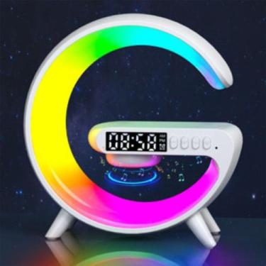 Imagem de Caixinha De Som G-speaker smart station Carregador Indução Sem Fio Mul