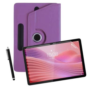Imagem de Kit Capa Giratória 10 + Película Hidrogel + Caneta Touch - - DaiCommer