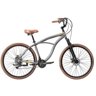Imagem de Bicicleta Aro 29 Beach Cruiser BLITZ Terral Urbana Praiana Passeio Retrô Alumínio 21v S...