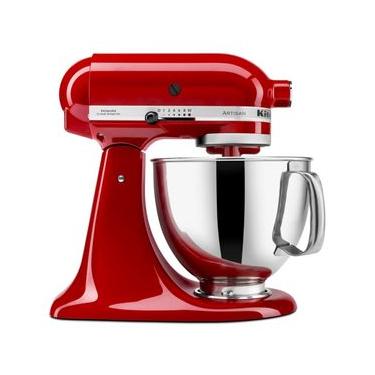 Imagem de BATEDEIRA KITCHENAID ARTISAN DOMÉSTICO COM 10 VELOCIDADES 275W 127V EMPIRE RED KEA33CVANA
