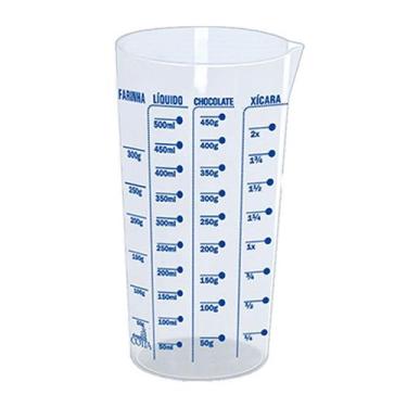 Imagem de Copo Medidor Multiuso Cristal 570ML Injetemp