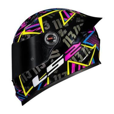 Imagem de Capacete Ls2 Ff358 Pro Rafael Paschoalin Preto, 56