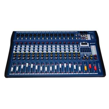 Imagem de Mesa de Som 16 Canais Lexsen LMX16USB MP3 Bluetooth