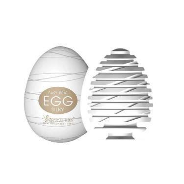 Imagem de Masturbador Easy Beat Egg Silky Magical Kiss - Sexy Import
