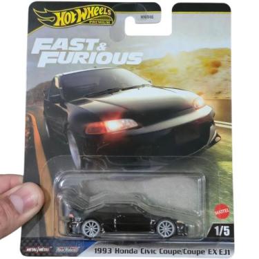 Imagem de 1993 Honda Civic Coupe EX EJ1 Fast & Furious Hot Wheels Premium 2025