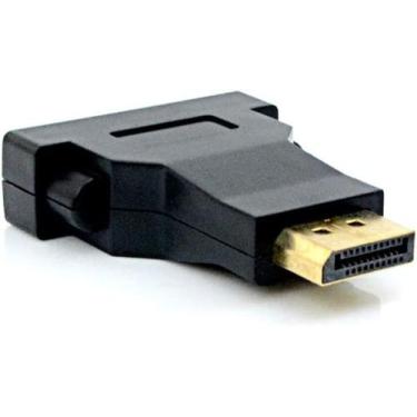 Imagem de Adaptador Displayport macho x DVI fêmea PlusCable