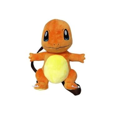 Imagem de Mochila Pelúcia Pokémon Charmander PK0004 - BBR TOYS