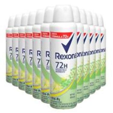 Imagem de Rexona Erva Doce Desodorante Aerosol Feminino 90g (Kit C/12)