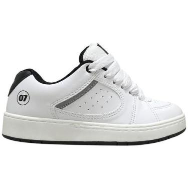 Imagem de Tênis Lejon Haven Branco Skate Masculino Refletivo LJSC0004, Branco, P