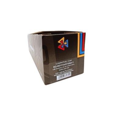 Imagem de Toner HP W2111A 206A Ciano  M255DW M283FDW M283CDW  Compativel 1.2k - 