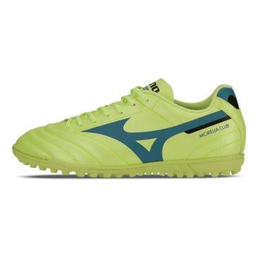 Imagem de Chuteira Mizuno Morelia Club As Society Masculino, Verde, Limão, 41 BR