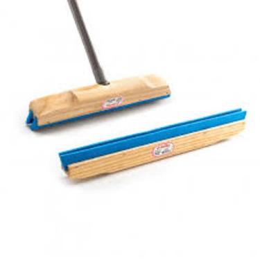 Imagem de Rodo madeira 30cm - borracha dupla - MILEX